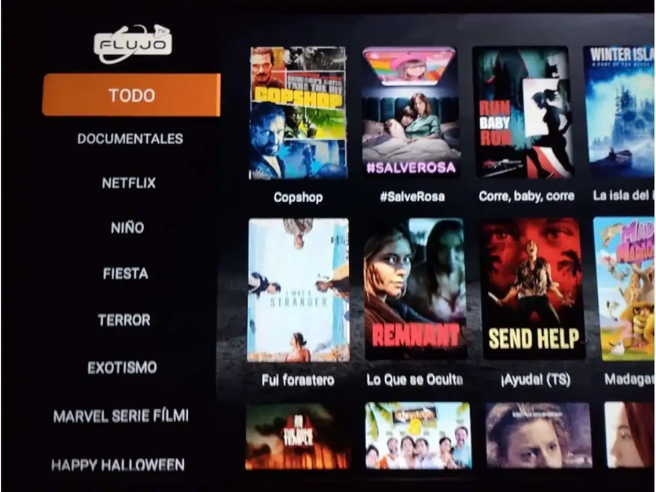 Captura de Flujo tv