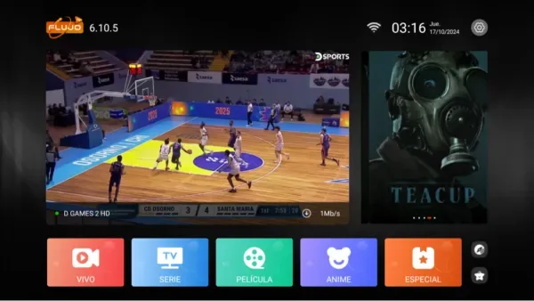 Captura de Flujo tv
